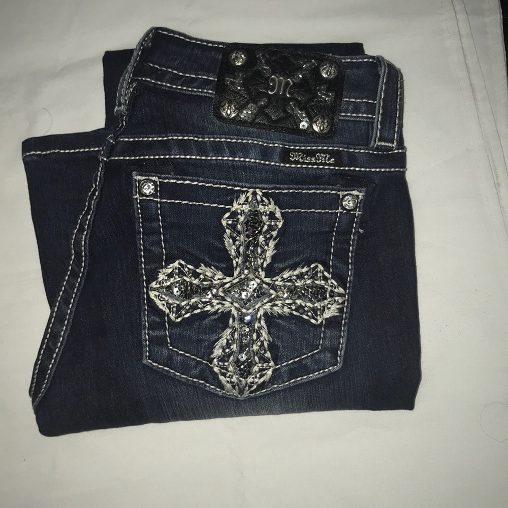 Miss Me Boot Cut Jeans
